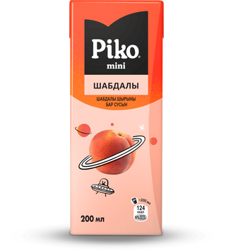 Сок PIKO персик 0,2 л