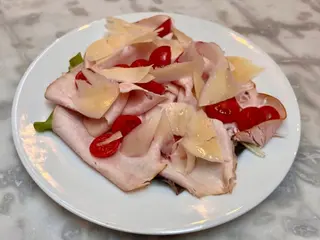 Carpaccio di fesa di tacchino
