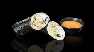 Суші шаурма з креветками