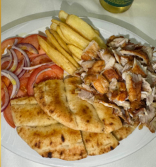 Menù ghiros pollo