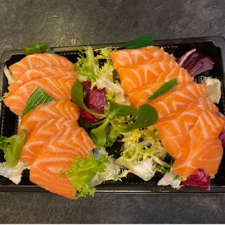 Sashimi Salmón (12 pzs.)
