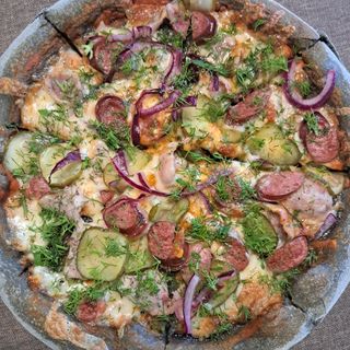 Піца Боварська 25 см/420 гр