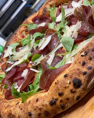 Focaccia fritta rucola