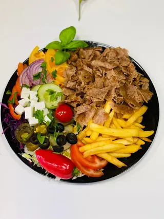 Duży talerz kebab