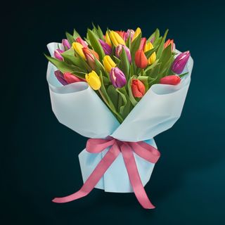 Buchet 25 Lalele Mixte