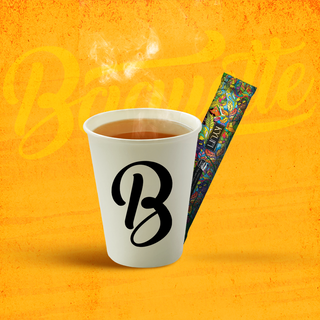 thé vert à la menthe avec sucre