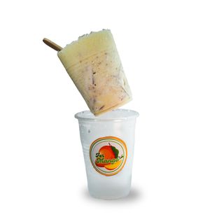 Helado De Coco En Crema