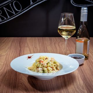 Ризото с пиле и зеленчуци (350г)