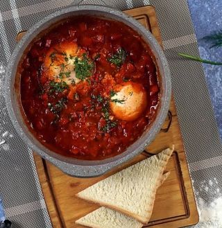 Шакшука (200 гр.) (Завтраки с 07:00 - 12:00)