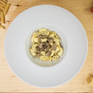 Agnolotti plin al tartufo nero