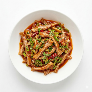 Urechi de porc in sos picant