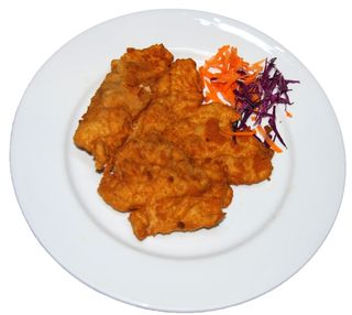 Snitel din pulpa de pui dezosata