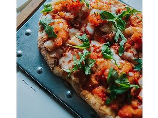 Лангустини з сальсою із томатів конкасе Pinza  (450 г)