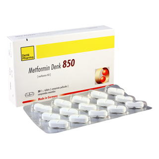 მეტფორმინი დენკი ტაბლეტი 850მგ #30