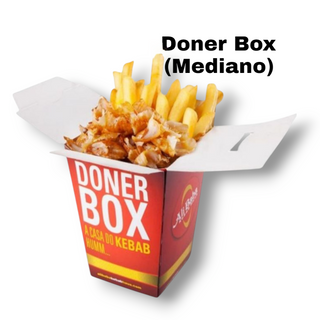 Doner Box Ternera, Pollo (Mediano)