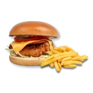 Crispy Chicken&Bacon Burger Box