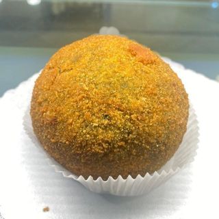 Arancino agli spinaci