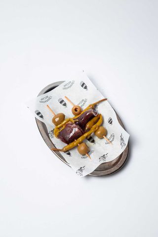 Gildas con Cecina Ahumada