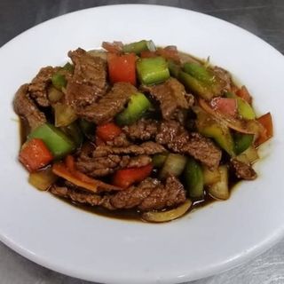 Pollo Con Salsa De Ostras  