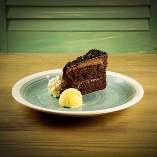 Muerte por chocolate (porción)