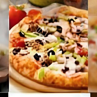 Salata de oua cu mamaliguta ~ 350gr