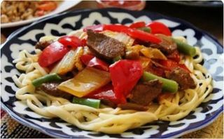 Гуйру лагман без сорпы