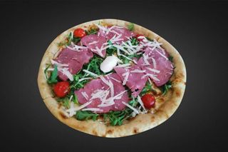 Pizza alla bresaola