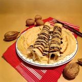 Palačinke sa čokoladom i orasima