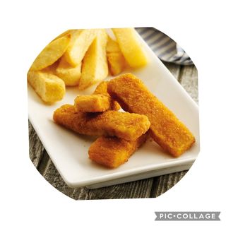 FISH FNGERS WITH FRENCH FRIES