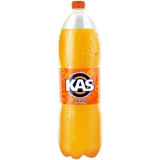 KAS Naranja Zero Refresco con gas sabor Naranja sin Azúcar Lata 330ml