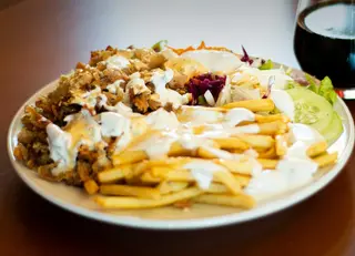 Menu Prato Kebab