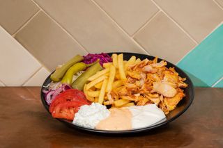 Shaorma farfurie pui