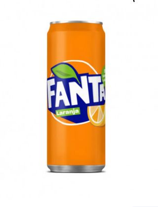Fanta laranja lata 