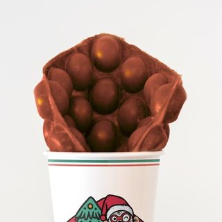 Egg waffle cioccolato