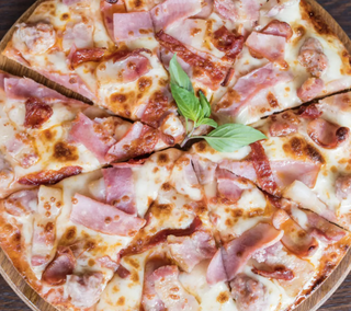 Pizza De Jamón (32 Cm.)