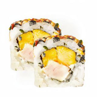 77. California Mango Y Pollo Roll (8 Pzs.)