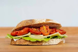 Sourdough cheese, tomato, lettuce