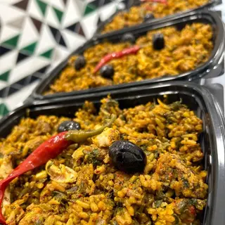 Riz djerbien au poulet