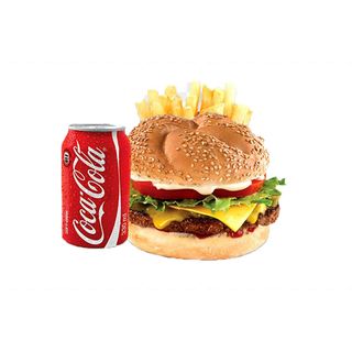 hamburger pollo menu 