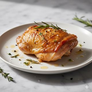 Muslo de pollo asado (500 g.)