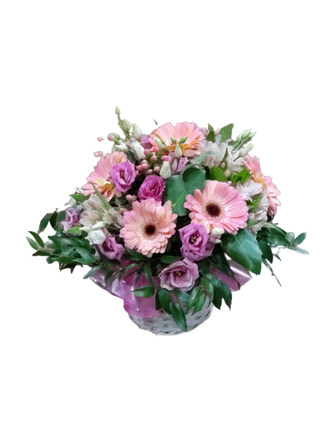 Cesta Flores Mediana