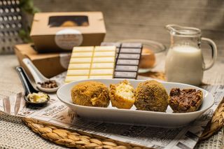 Lote De Croquetas Blanquinegras 6 Uds.