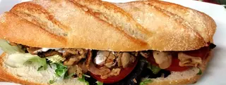 Bocadillo de pollo kebab