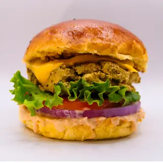 Chicken Thai Smash Burger