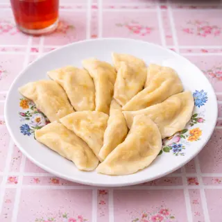 Вареники с грибами
