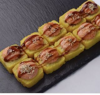 Ролл "Цезарь запеченный"