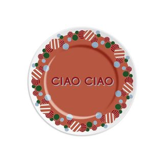 CIAO CIAO - Piatto in porcellana 16 cm