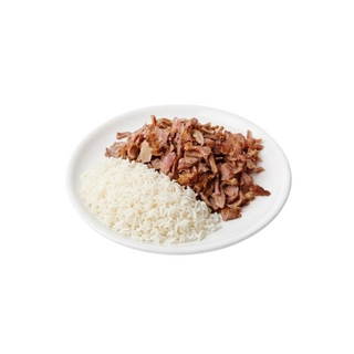 Ración de pedrata con arroz
