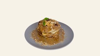 Pankejki z masłem orzechowym