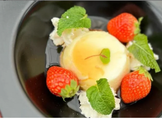 Panna cotta alla fragola